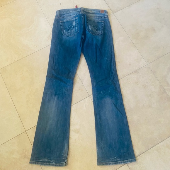 GUESS Flare Denim Jeans Sz 27 - Picture 4 of 8
